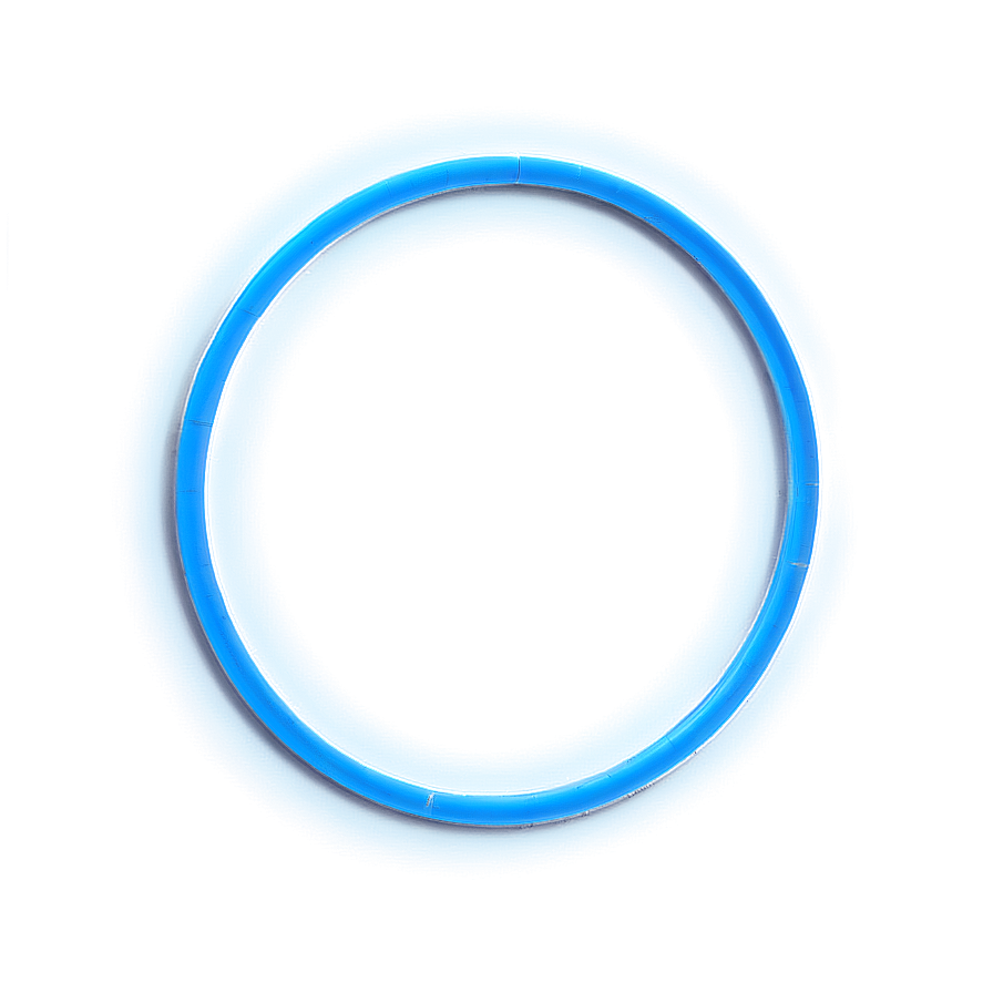 Neon Blue Circle Png Ejo71 PNG