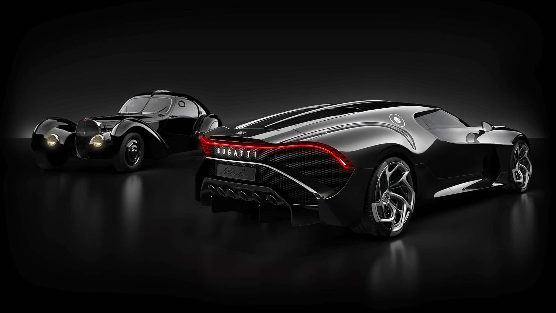 "The Neon Bugatti: An Illuminating Automotive Experience". Wallpaper