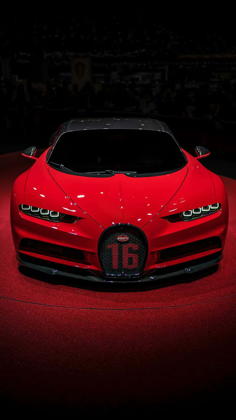 ¡echaun Vistazo A La Impactante Belleza De Un Bugatti Neón! Fondo de pantalla