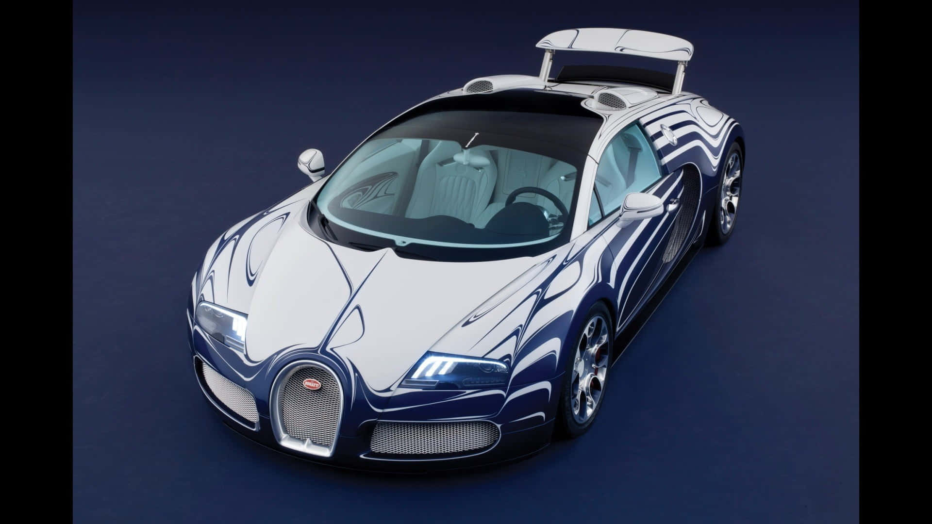 Hellelichter, Schnelle Autos: Der Neon Bugatti. Wallpaper