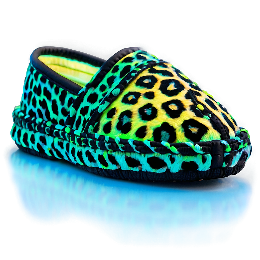 Neon Cheetah Print Glow Png Iva PNG