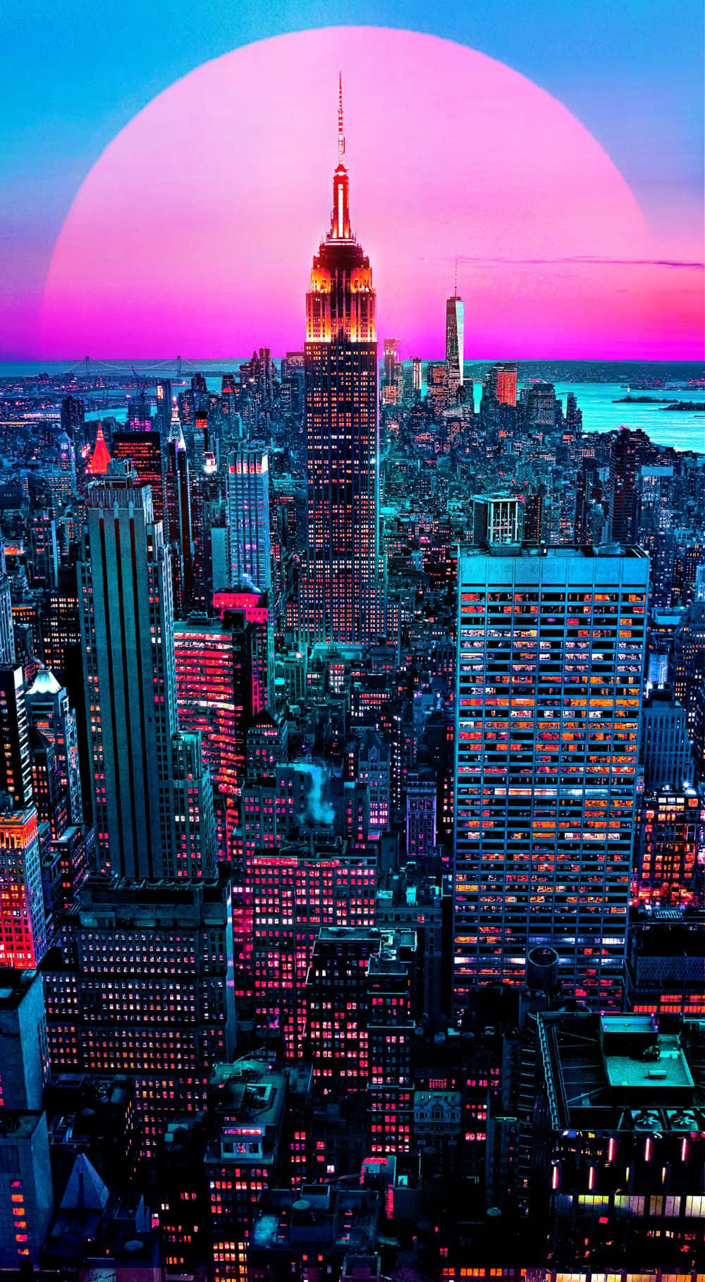 Free Neon City Aesthetic Wallpaper Downloads, [100+] Neon City ...