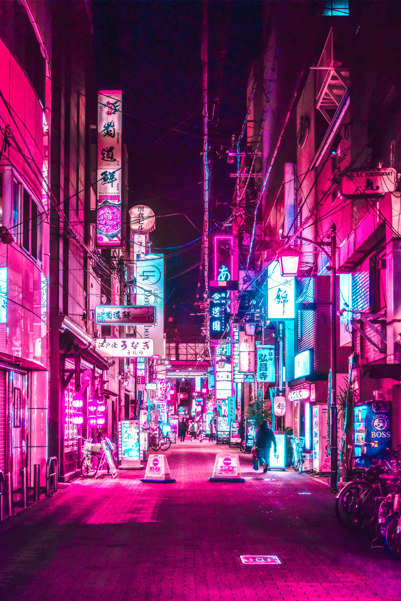 [100+] Neon City Aesthetic Wallpapers | Wallpapers.com