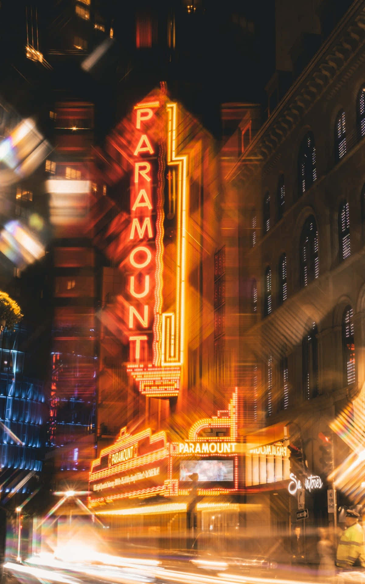 "See the lights of Neon City come alive at night"