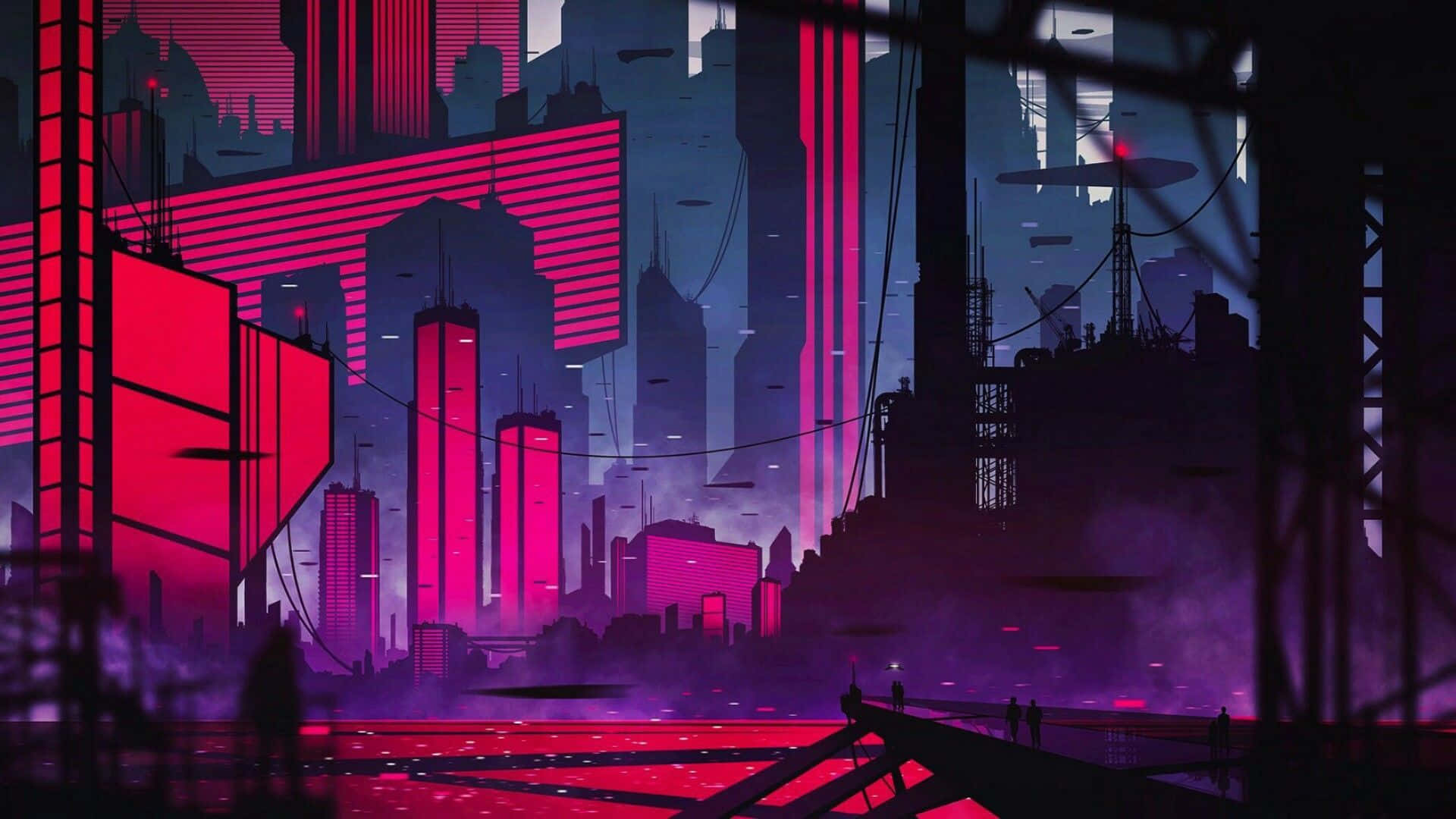 The city of endless neon lights
