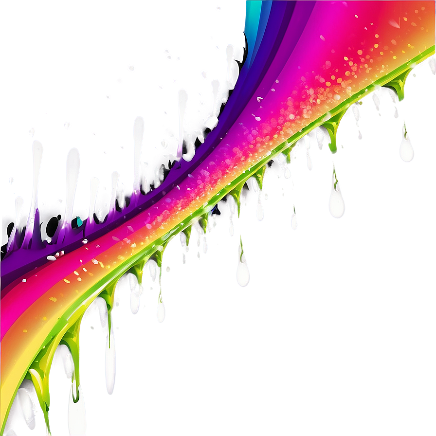 Neon Color Splash Png Mup69 PNG