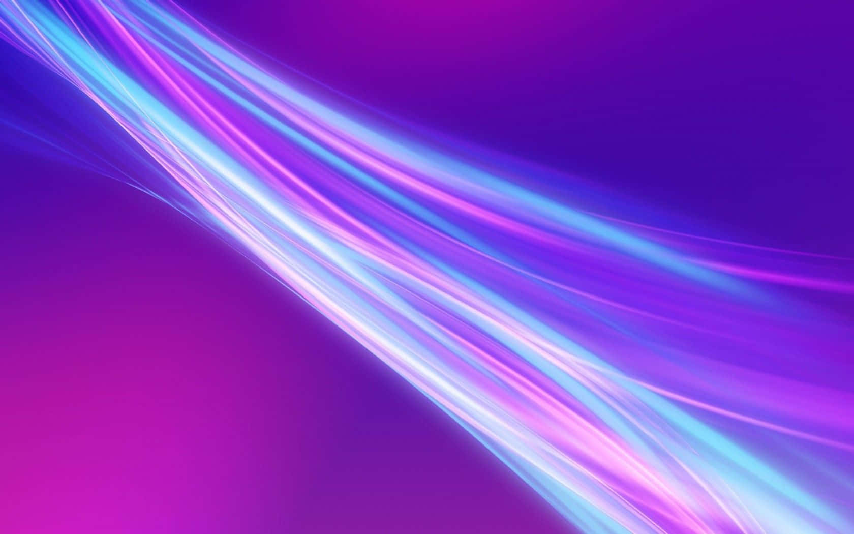 A Purple And Blue Background With A Light Streak