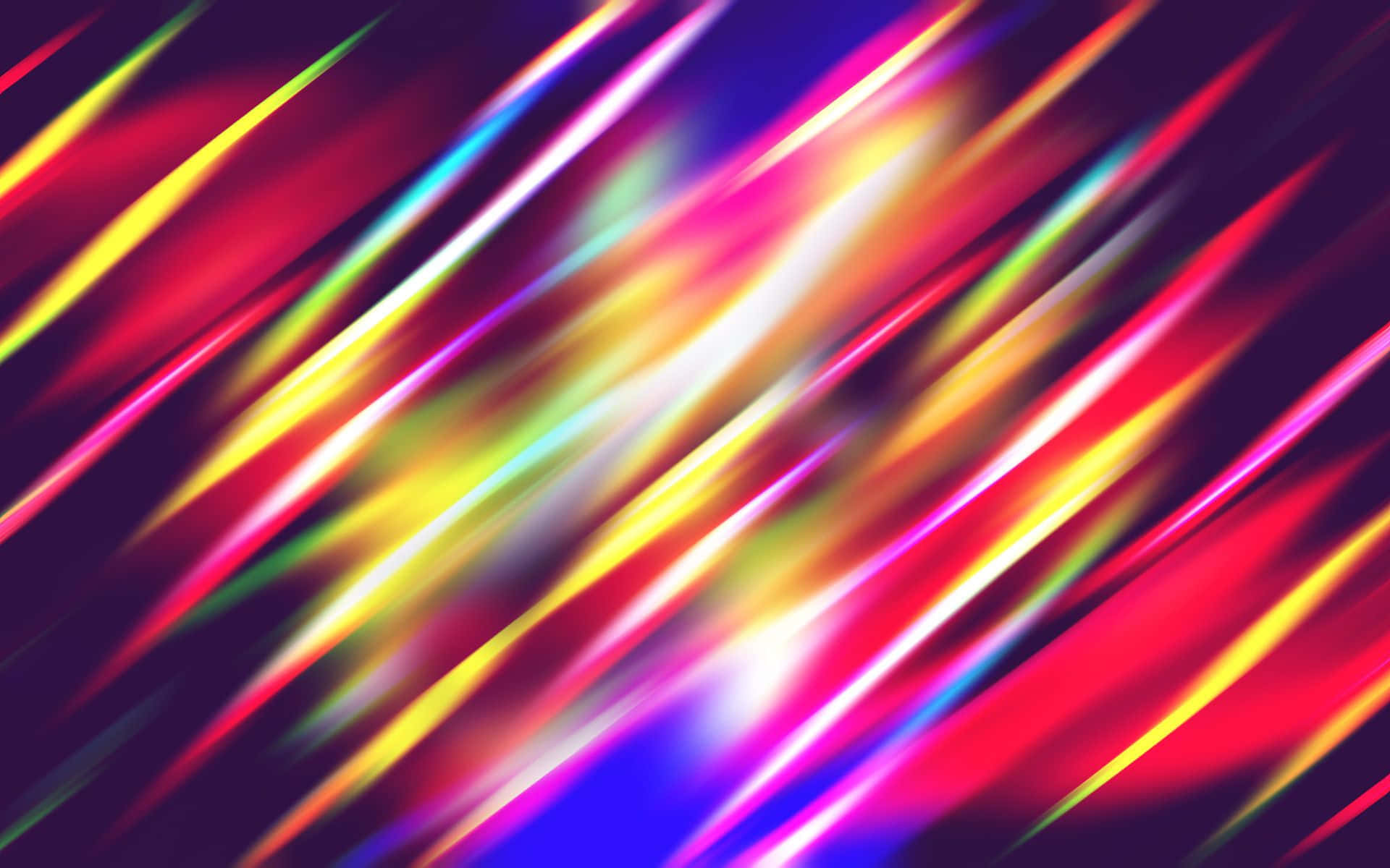 Neon Colors Blurry Effect Wallpaper