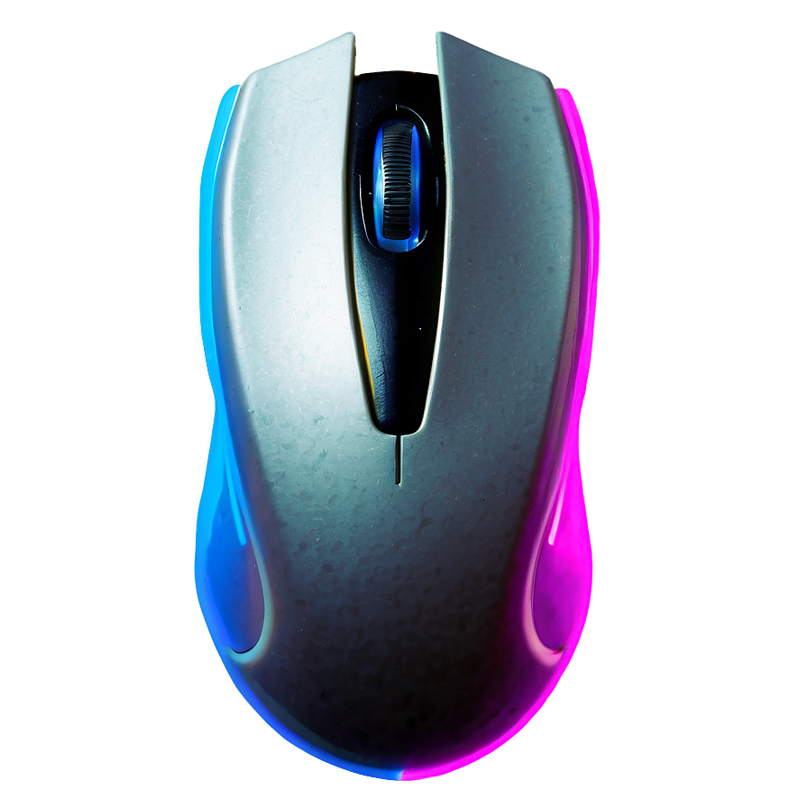 Neon Computer Mouse Png 05252024 PNG