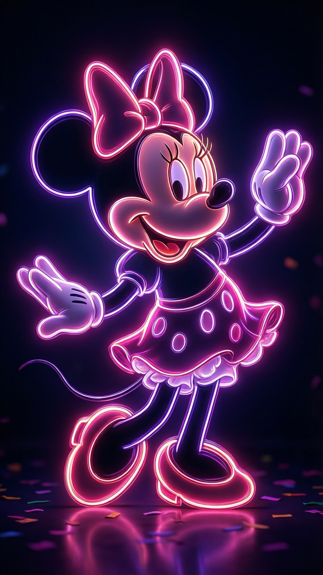 Neon Dance Papéis de Parede