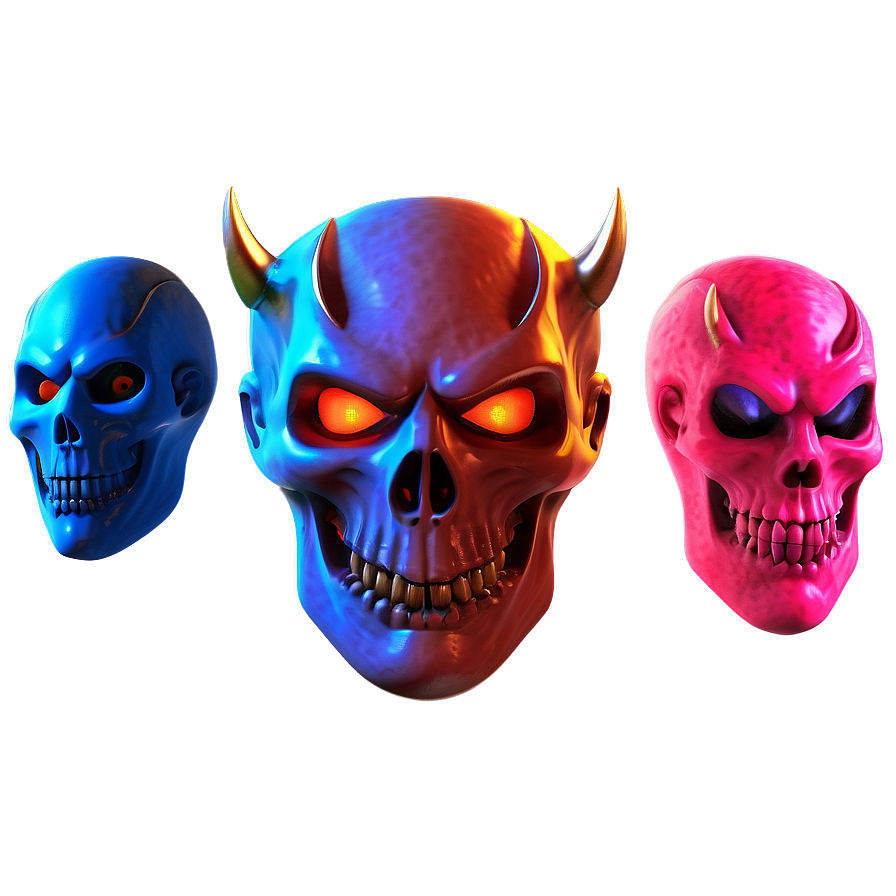 Neon Devil Sign Png Lmc85 PNG