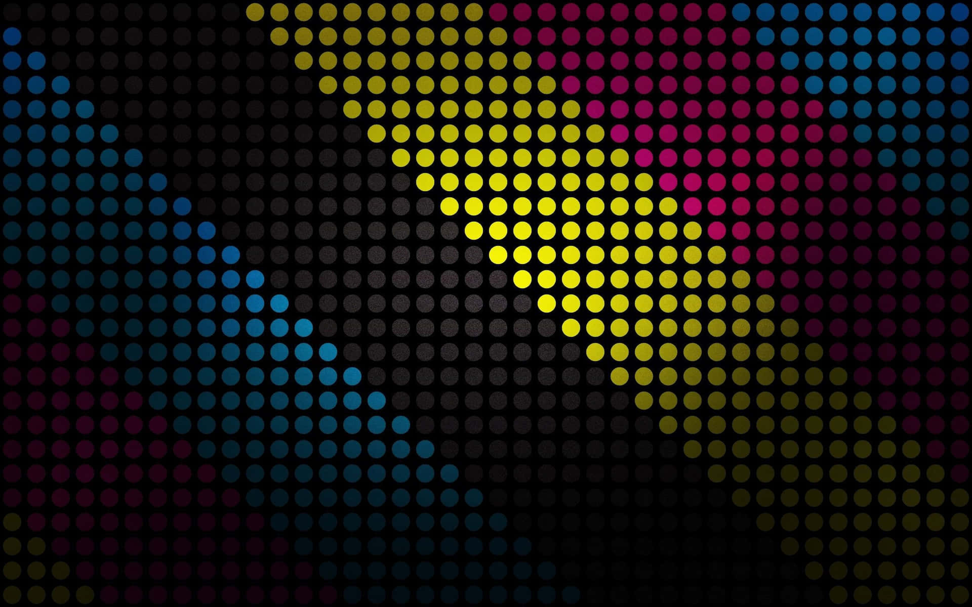 Neon Dot Gradient Background Wallpaper