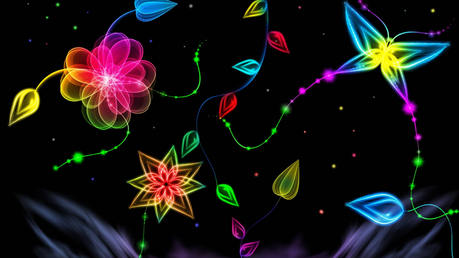 Free download Awesome Neon Flowers Wallpapers Abstract Wallpapers Gallery  PC 1920x1200 for your Desktop Mobile  Tablet  Explore 36 Abstract Wallpaper  Neon  Neon Wallpapers Wallpaper Neon Neon Backgrounds
