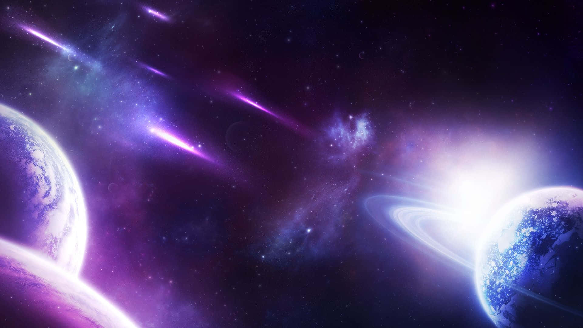 Galassiadi Neon Radiante. Sfondo