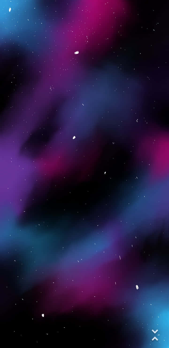 En levende spektrum af farver i Neon Galaxy Wallpaper