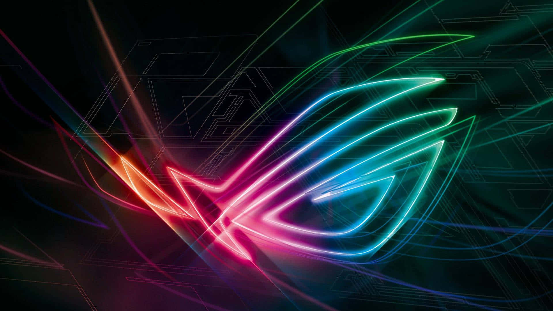 Opvarm din lidenskab for gaming med Neon Gaming! Wallpaper