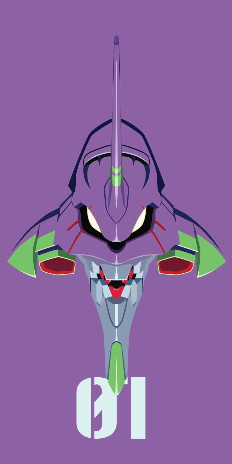 Get your favorite anime everywhere with Neon Genesis Evangelion iPhone Wallpaper