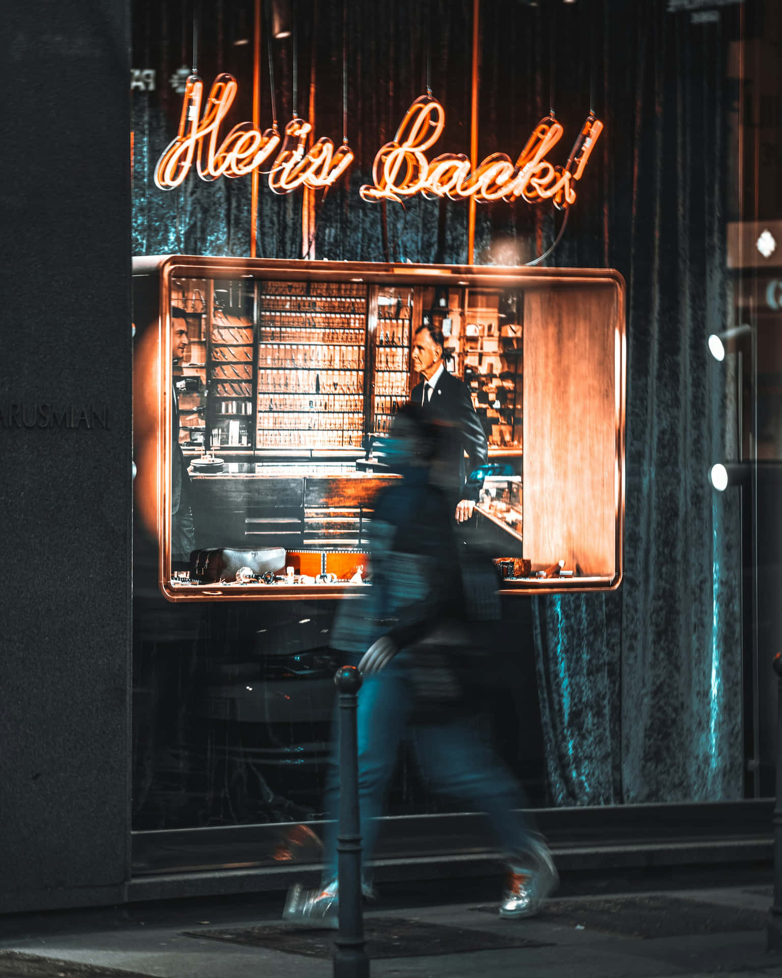 Neon Glow_ Urban Hustle.jpg Wallpaper