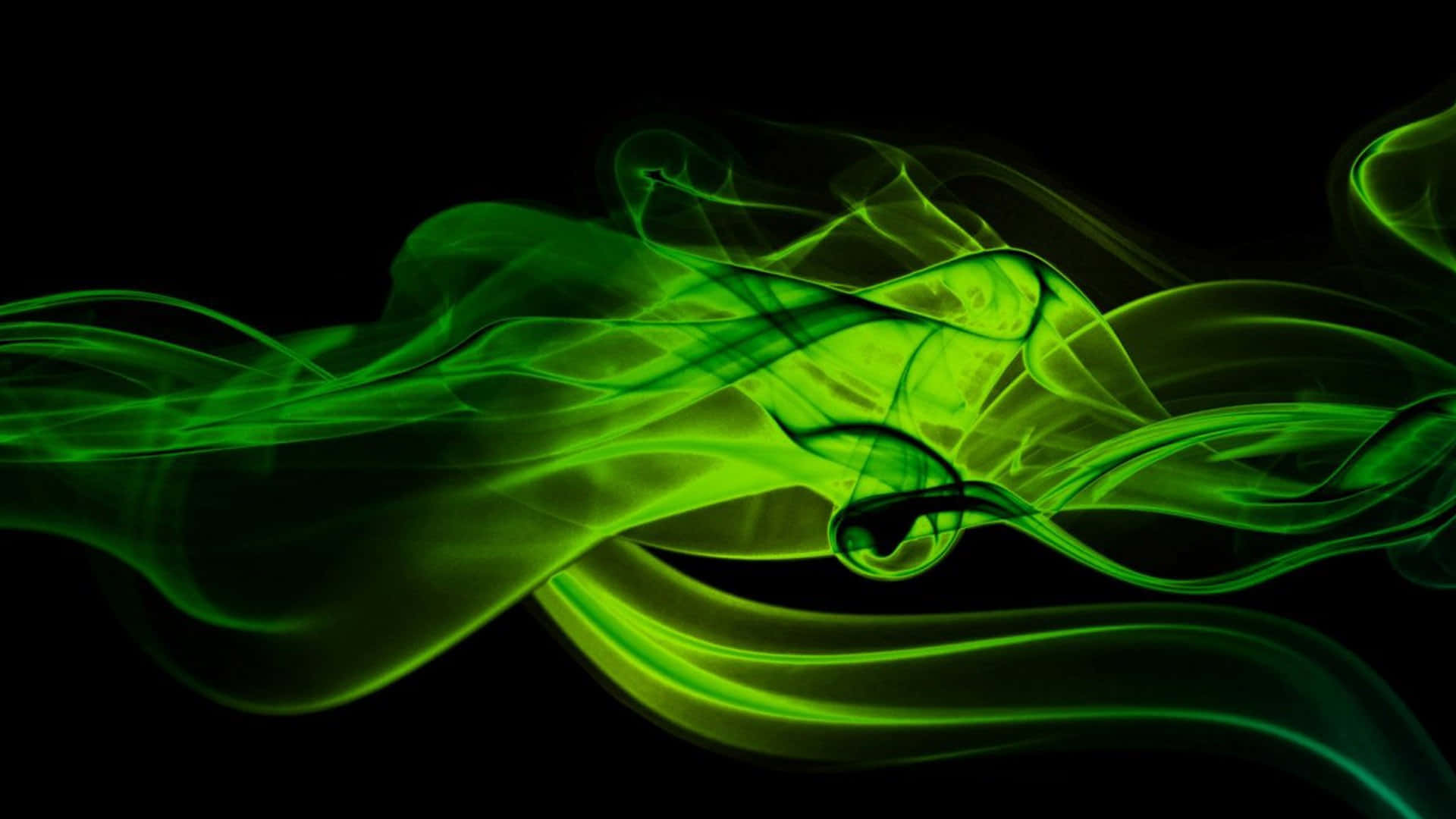 Download Striking Neon Green Aesthetic Background | Wallpapers.com