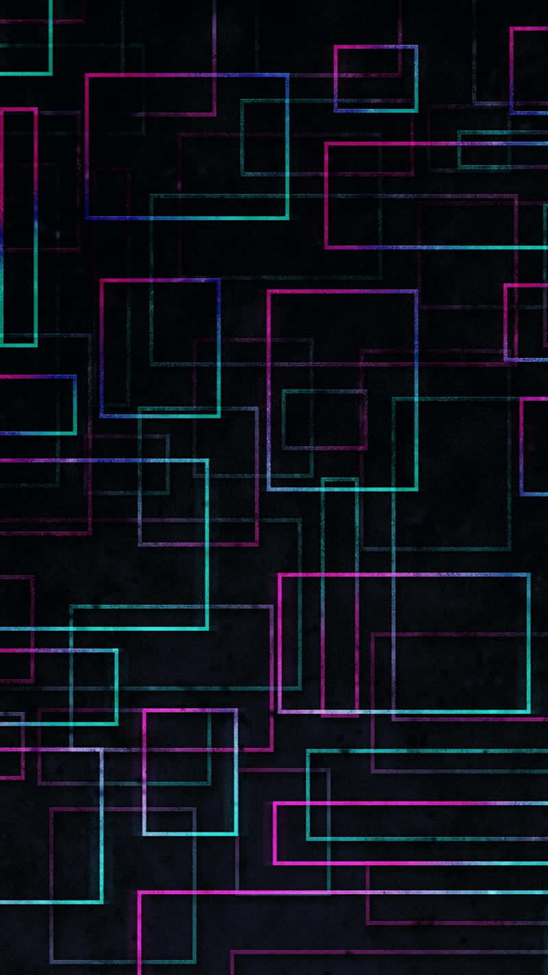 The neon of green and purple come together to create a breathtaking display Wallpaper
