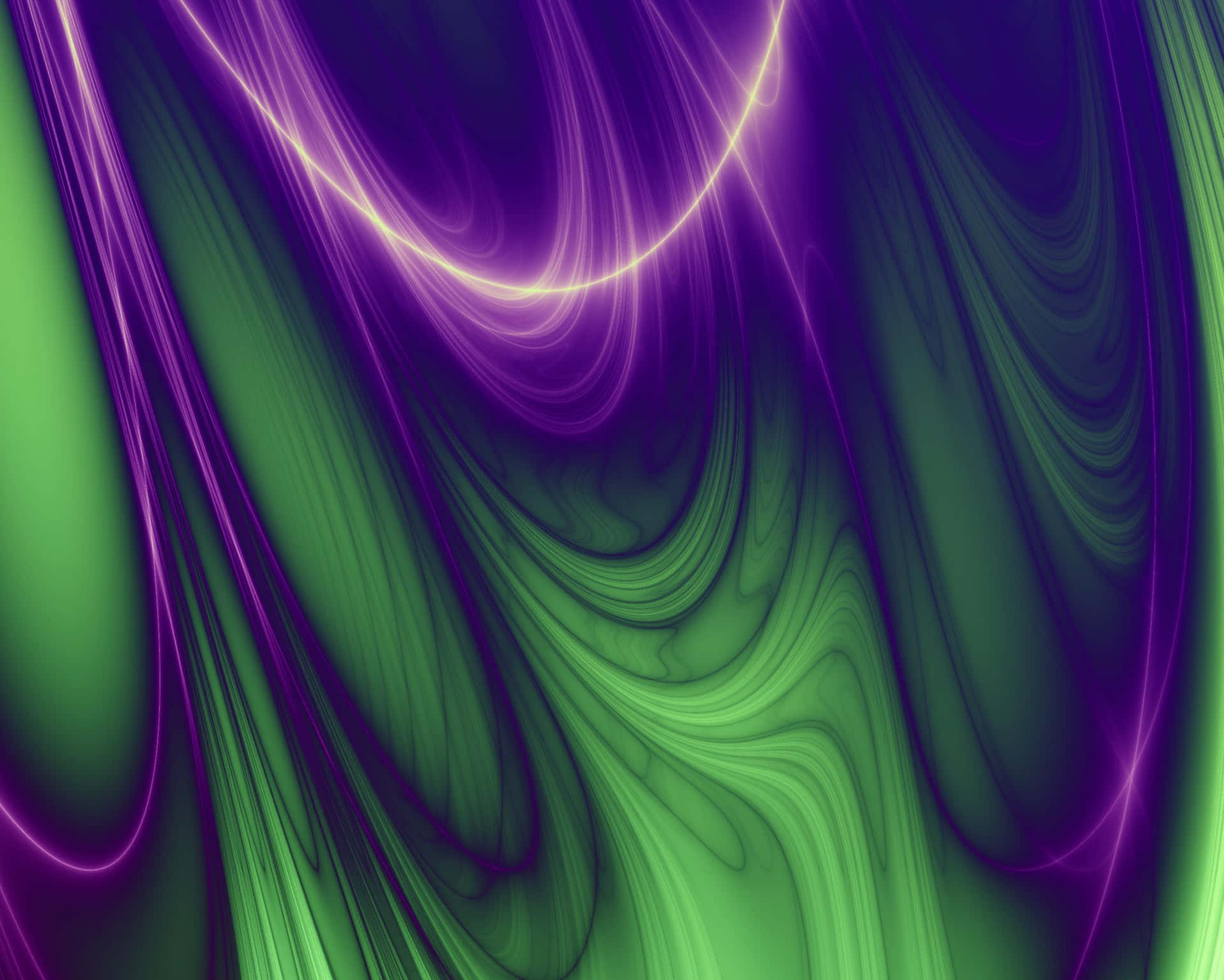 A Purple And Green Swirling Background Wallpaper