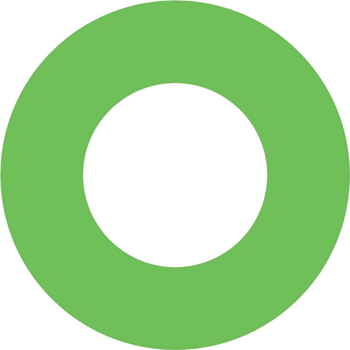 Neon Green Circle Graphic PNG
