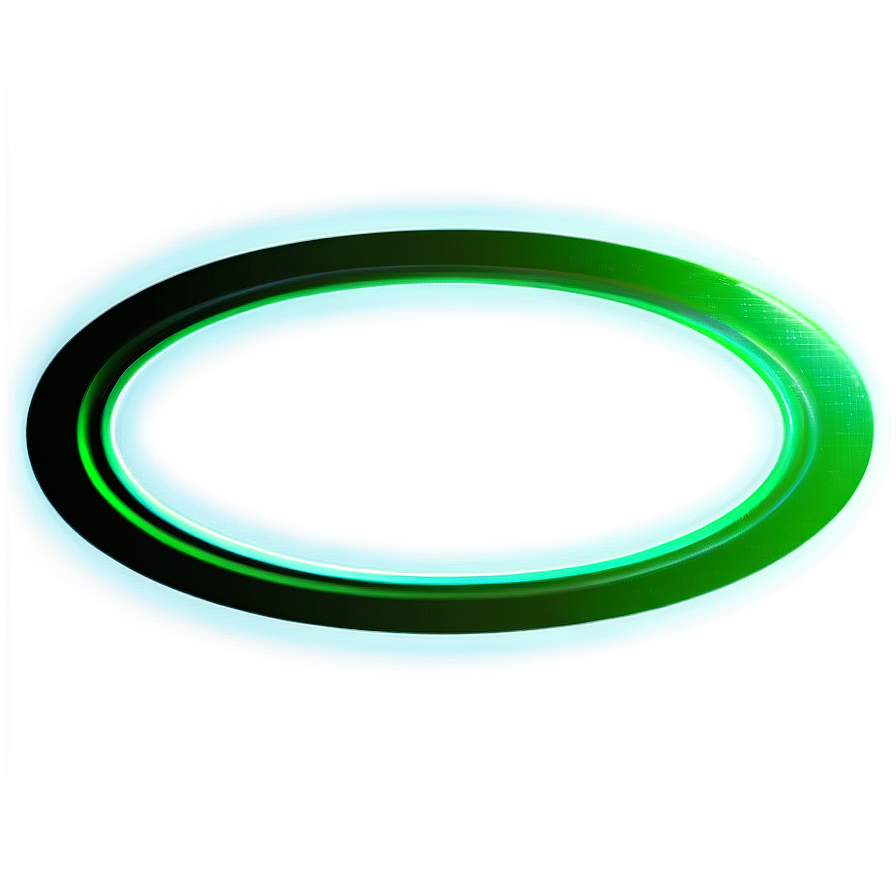 Neon Green Circle Png 05252024 PNG