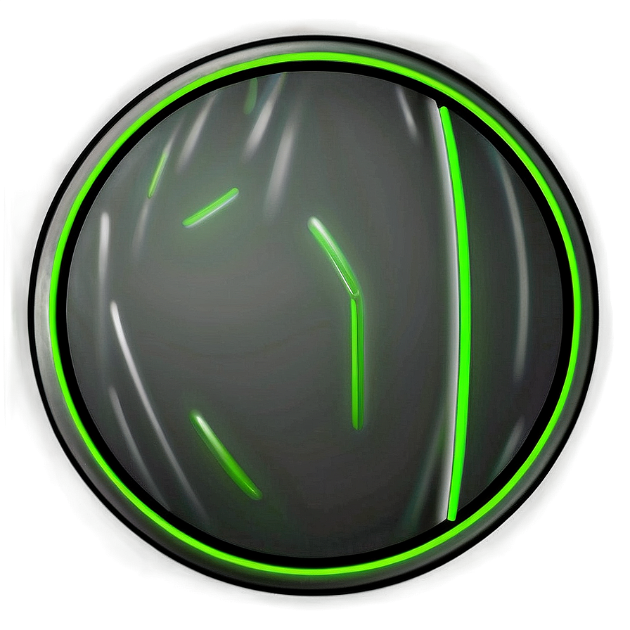 Neon Green Circle Png Rdq PNG