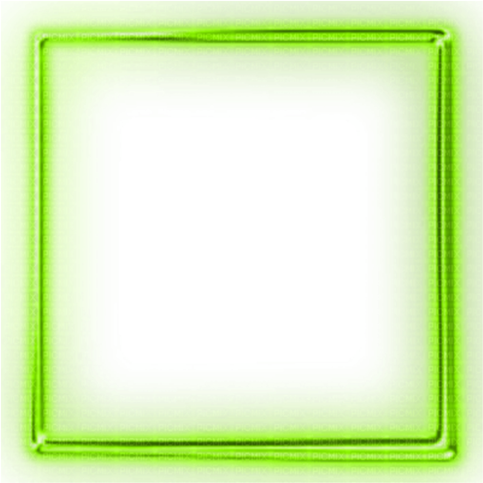 Download Neon Green Square Frame | Wallpapers.com