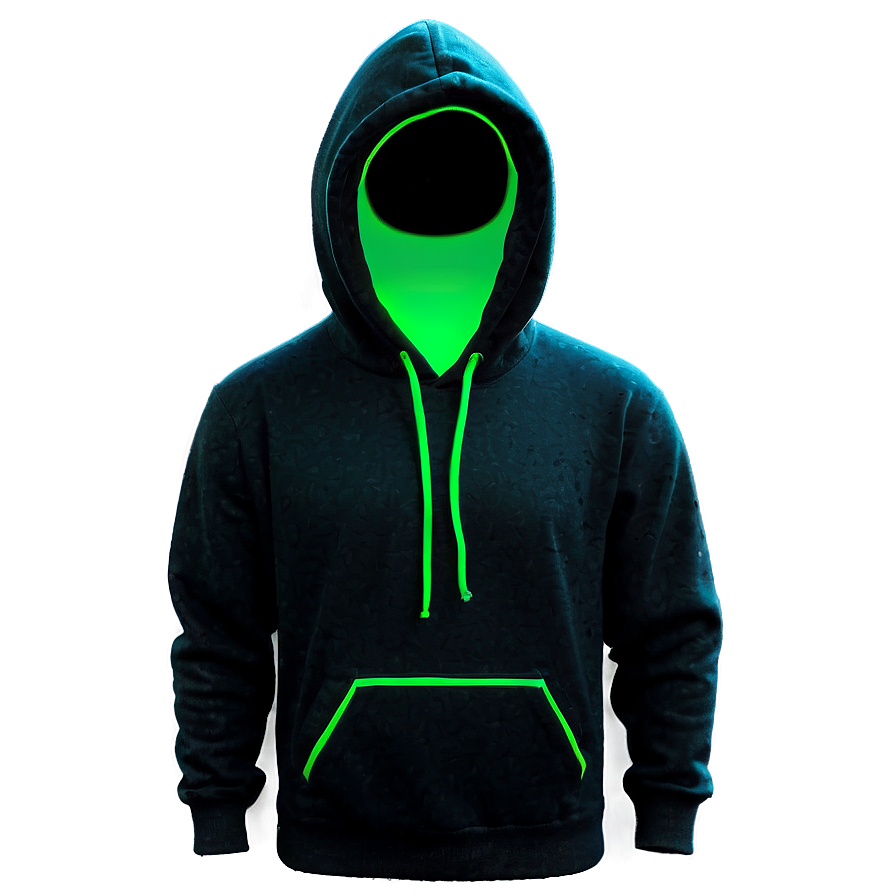 Neon Hoodie Strings Png Jjh16 PNG