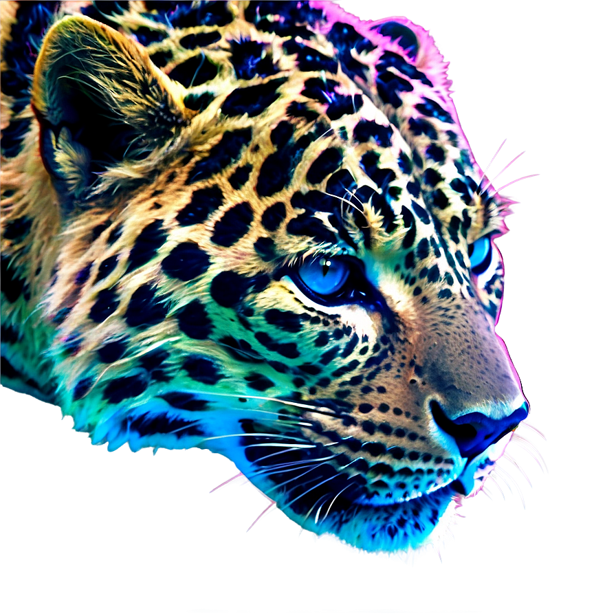 Download Neon Leopard Print Png 25 | Wallpapers.com