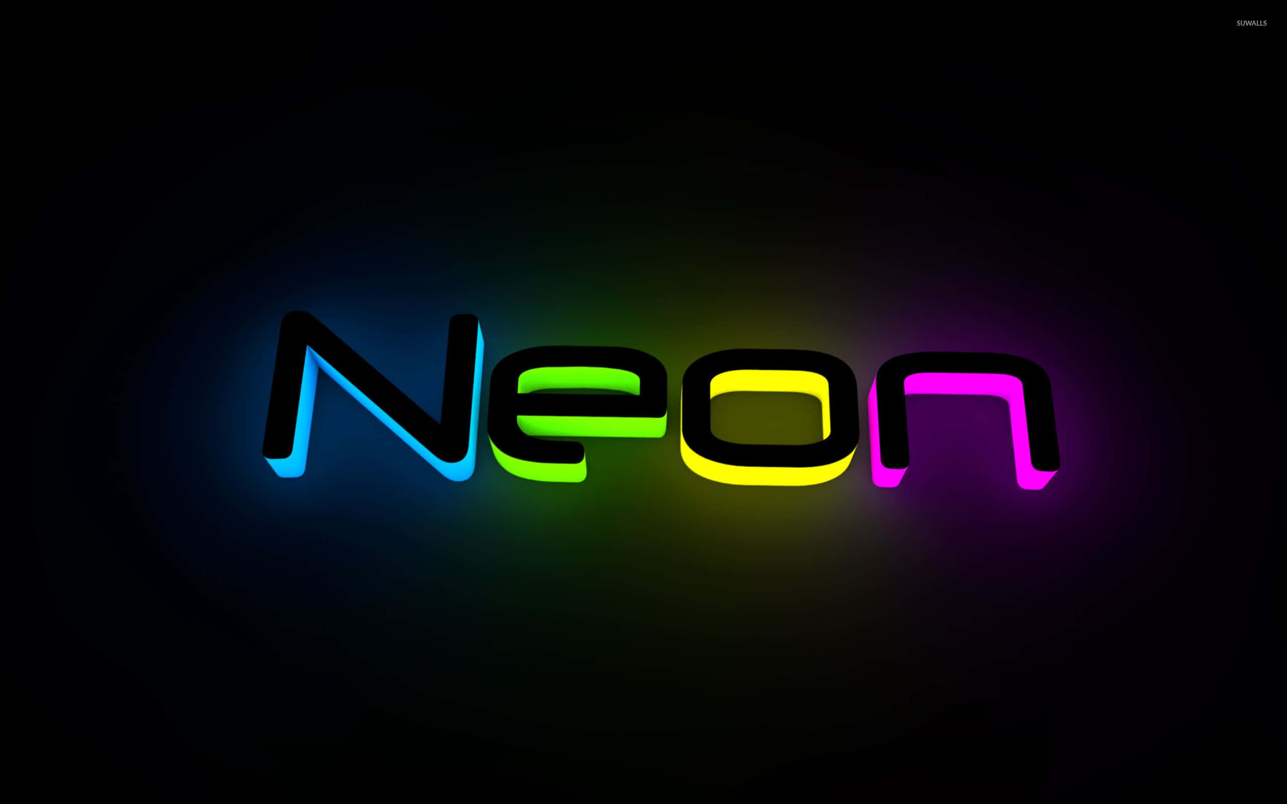 Lit up the night with neon lights