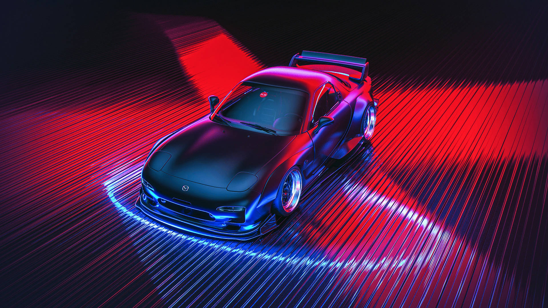 Neon Lights Mazda Rx7