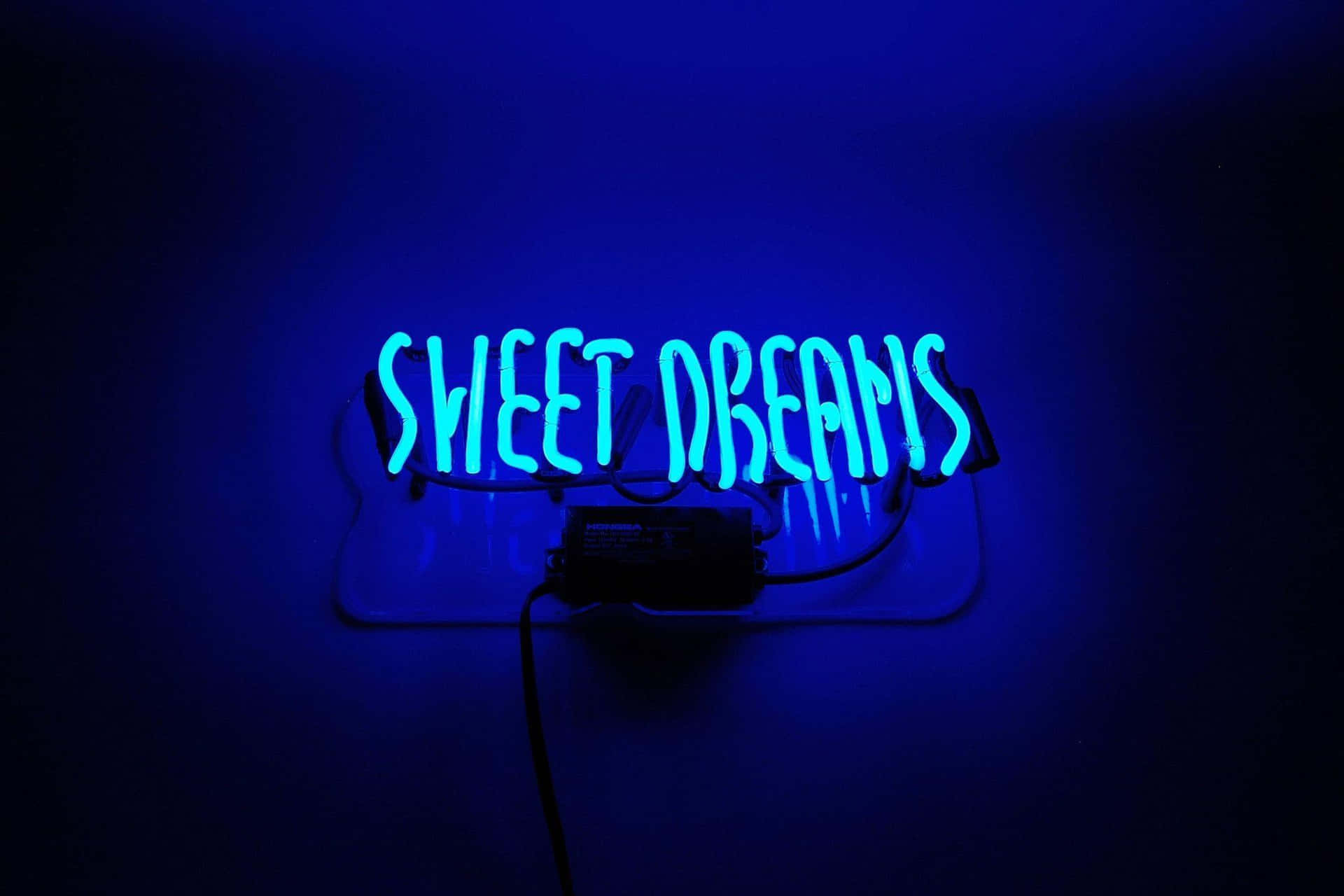 Sweet Dreams Neon Lights Tumblr Laptop Wallpaper