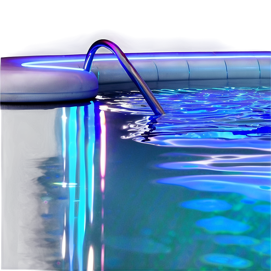 Neon Lit Swimming Pool Png Yyv4 PNG