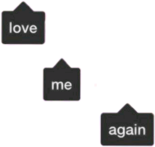 Neon Love Me Again Signs PNG