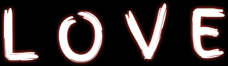 Neon Love Sign PNG