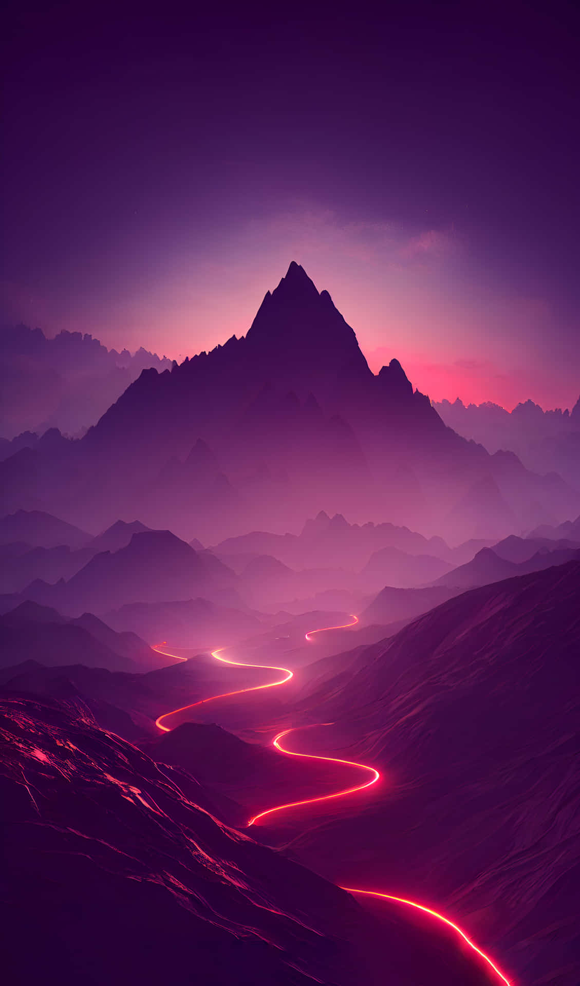 Neon_ Mountain_ Majesty.jpg Wallpaper