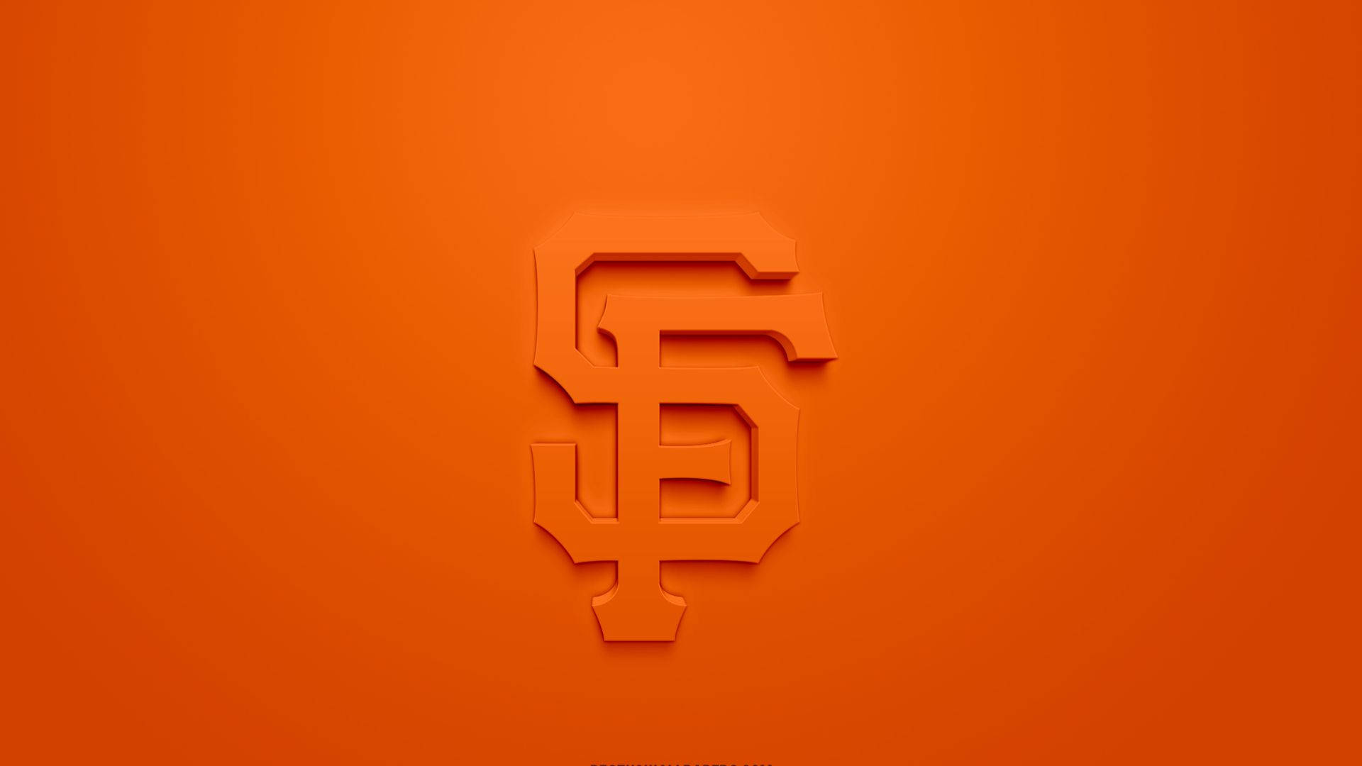 Neon Orange San Francisco Giants Wallpaper