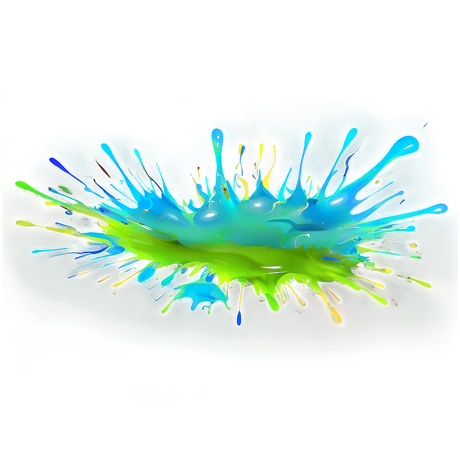 Neon Paint Splash Png Exj6 PNG