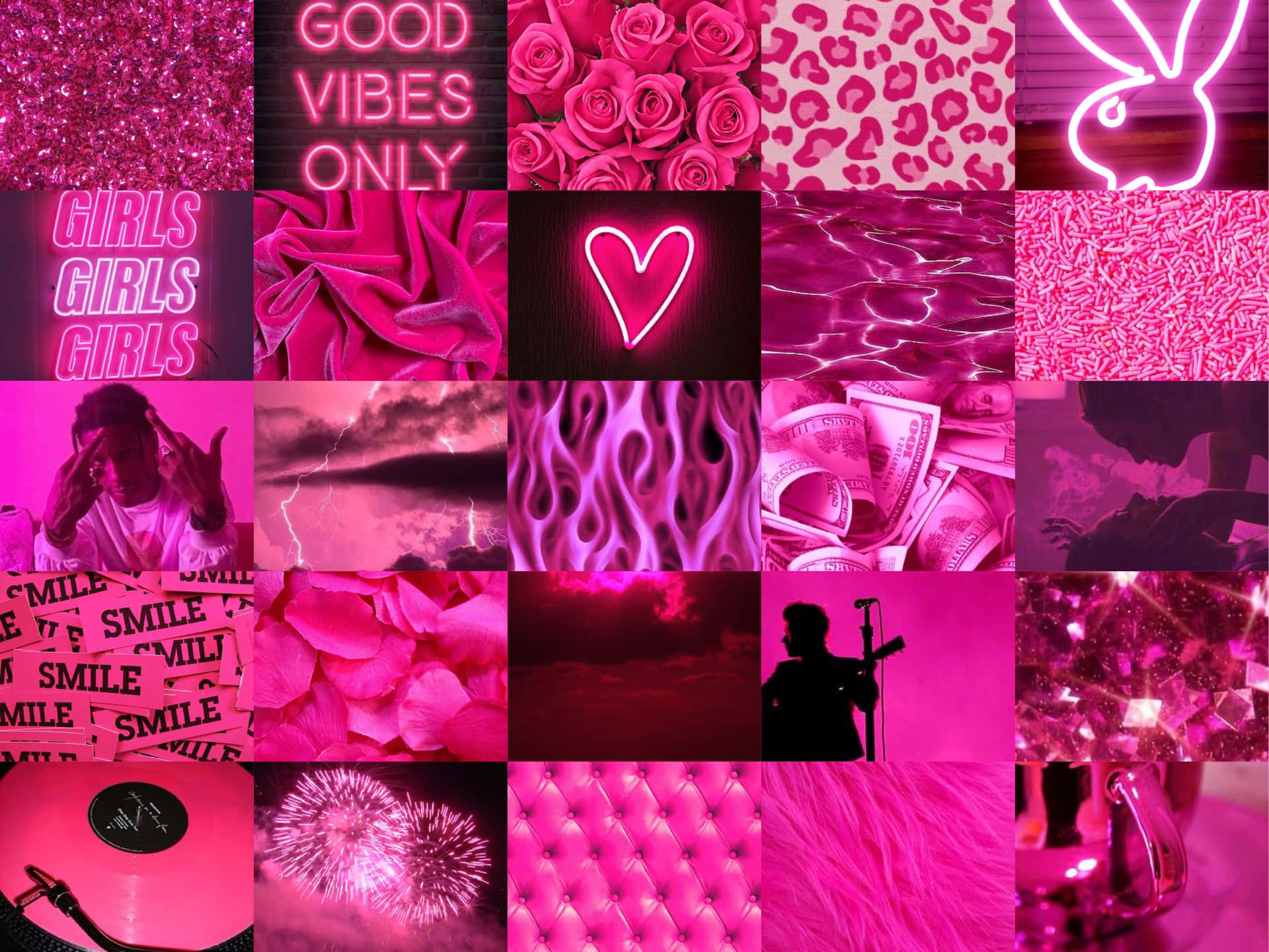 Ilumineo Seu Dia Com Uma Estética Neon Pink