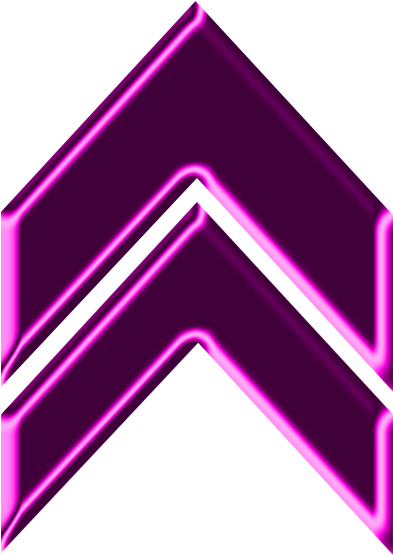 Neon Pink Arrow Sign PNG