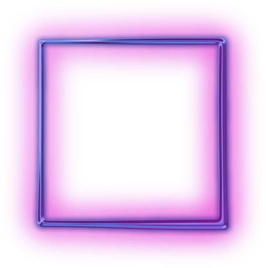 Download Neon Pink Square Frame | Wallpapers.com