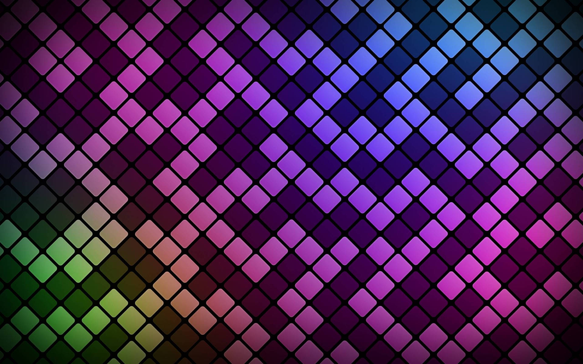 Neon Purple Aesthetic Checkerboard Wallpaper