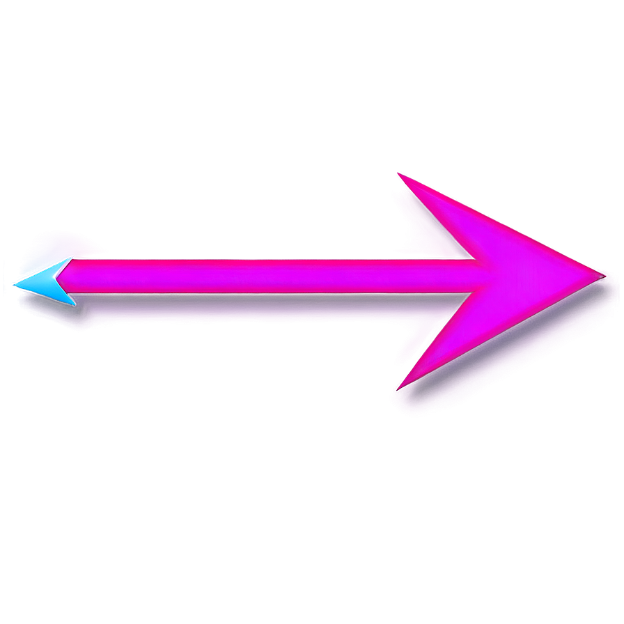 Neon Purple Arrow Design Png Roi55 PNG