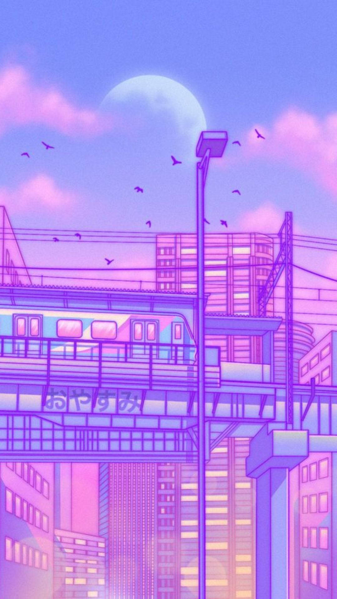 Purple Anime Aesthetic Wallpapers - Top Những Hình Ảnh Đẹp