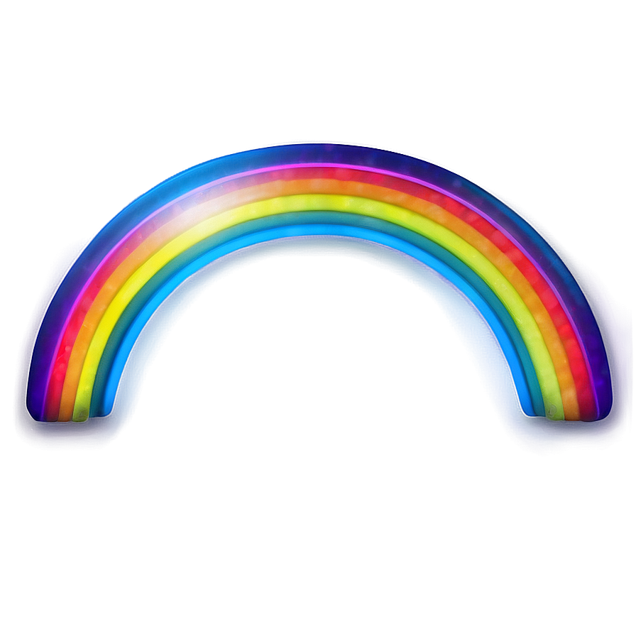 Neon Rainbow Glow Png Rxf PNG