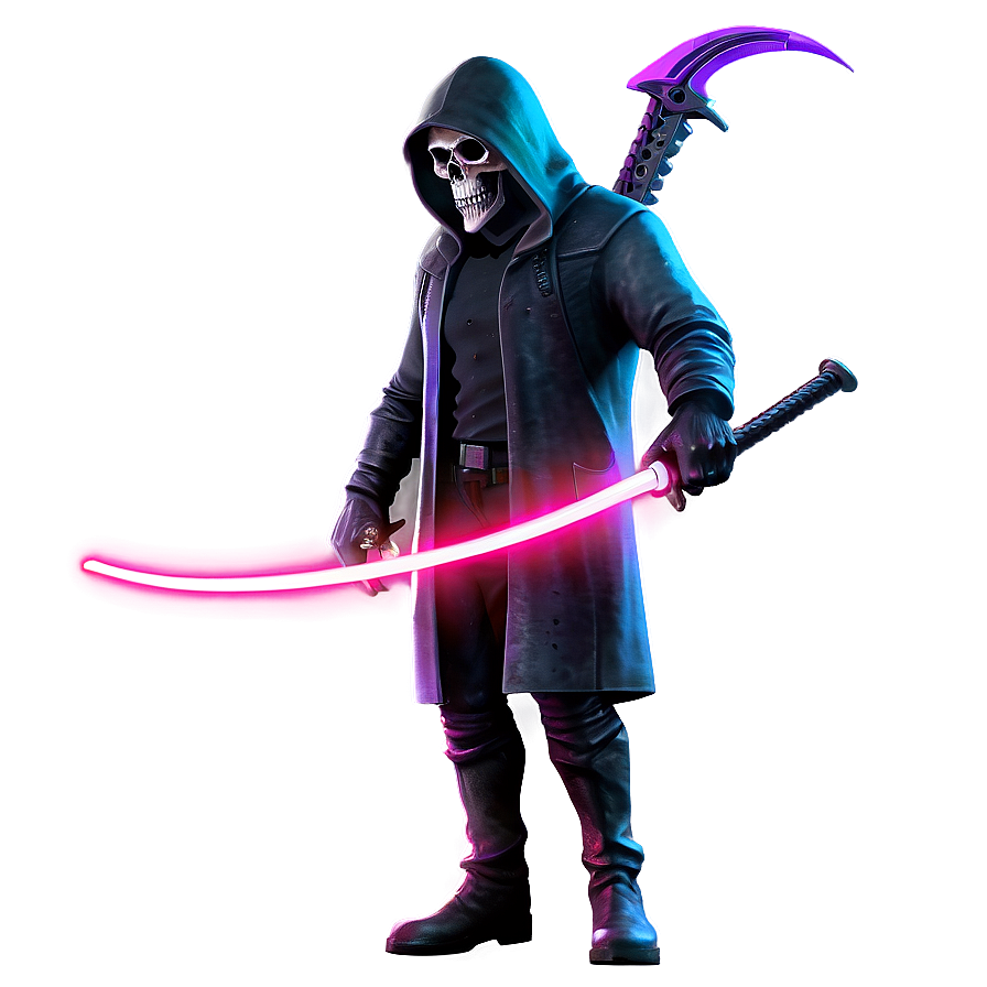 Neon Reaper Png 06112024 PNG