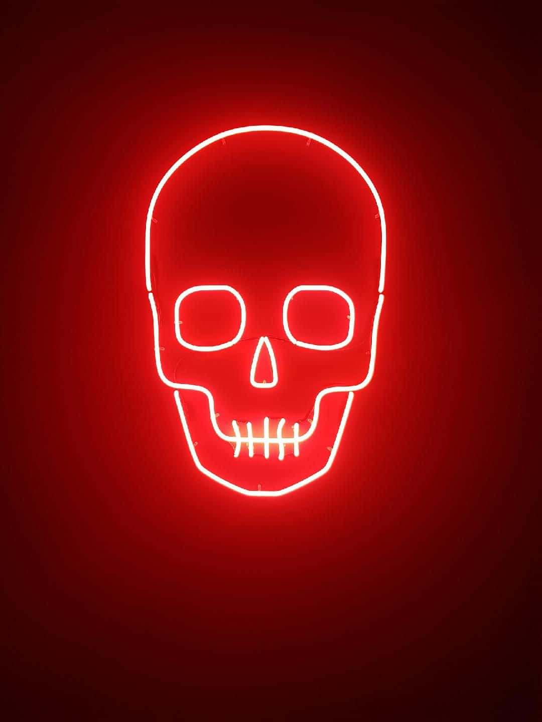 Download red neon aesthetic Wallpaper |