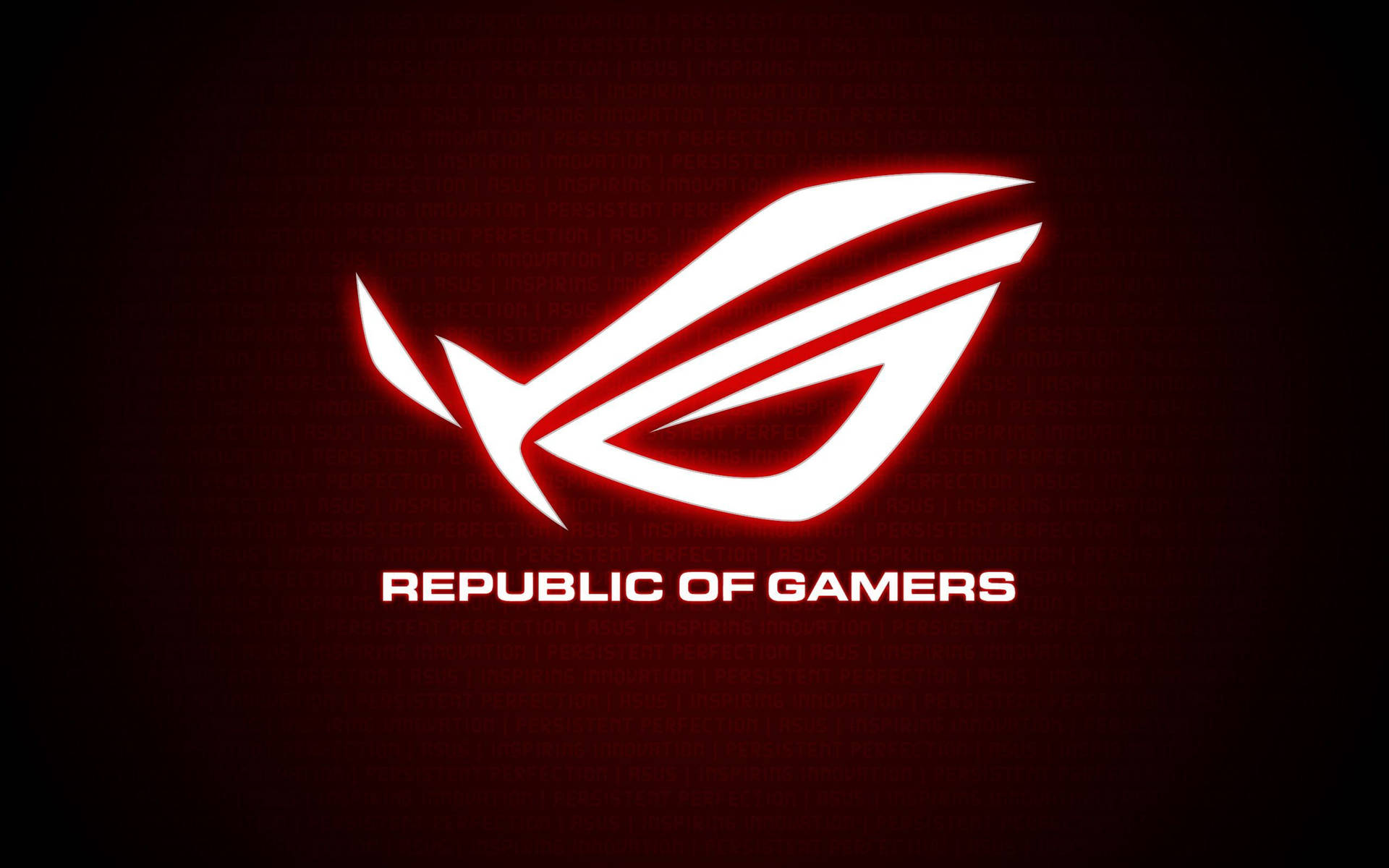 4K, Republic of Gamers, neon, PC gaming, HD Wallpaper